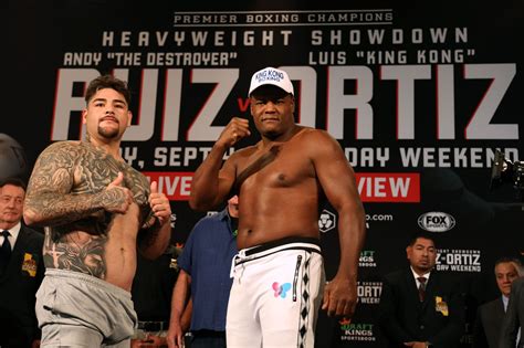 andy ruiz odds|Andy Ruiz Jr. vs. Luis Ortiz Odds: Ruiz Jr. Given a a 78.